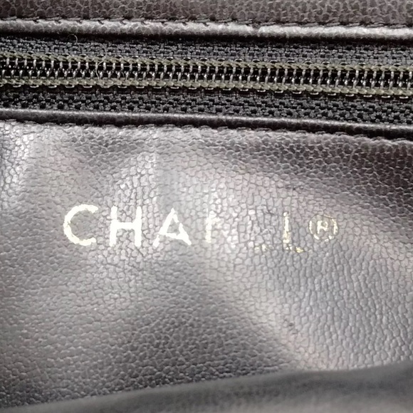 🏆💎💯 CHANEL Matelasse Black Lambskin Shoulder Bag - Picture 11 of 16